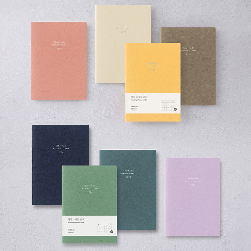 2024 Table Talk B6 Dated Monthly Planner Diary