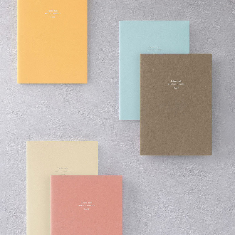 2024 Table Talk B5 Dated Monthly Planner Diary