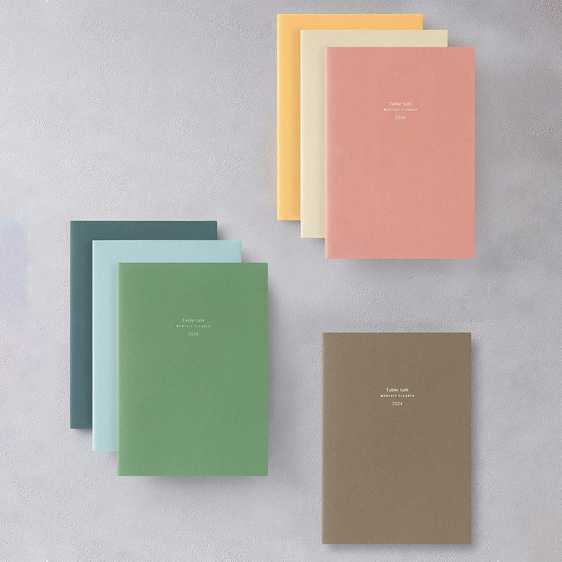2024 Table Talk B5 Dated Monthly Planner Diary