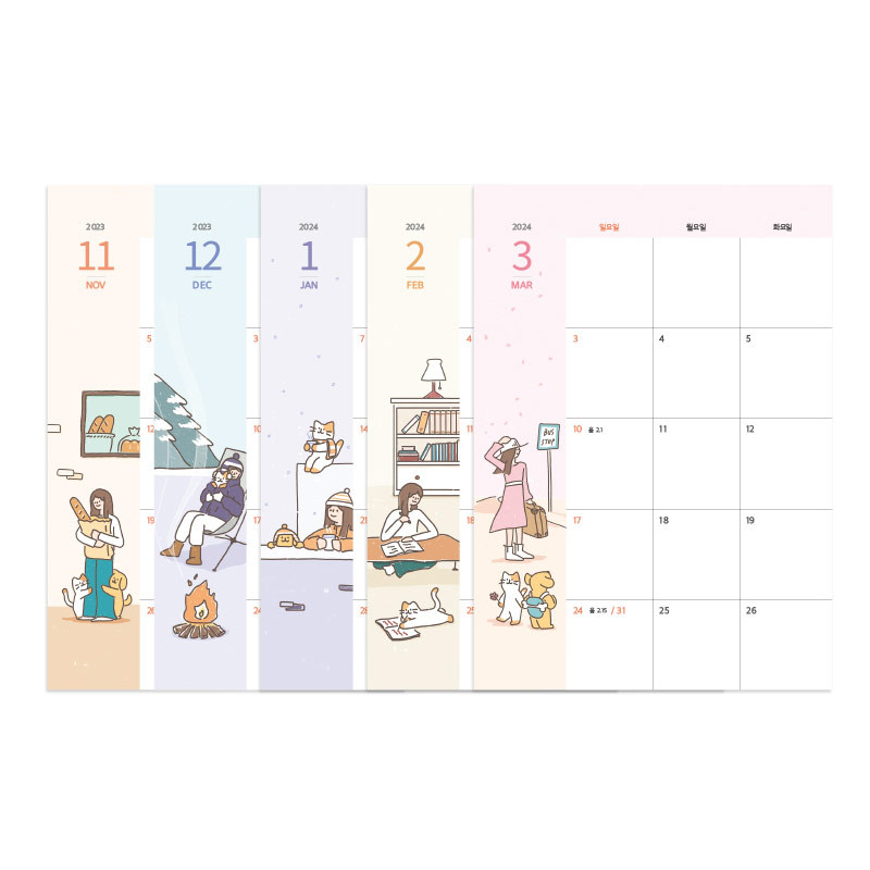 monthly plan - Indigo 2024 The Temperature Of The Day Dated Weekly Diary