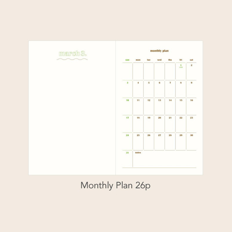 Monthly plan - 2024 Life Gardener Dated Weekly Planner Agenda