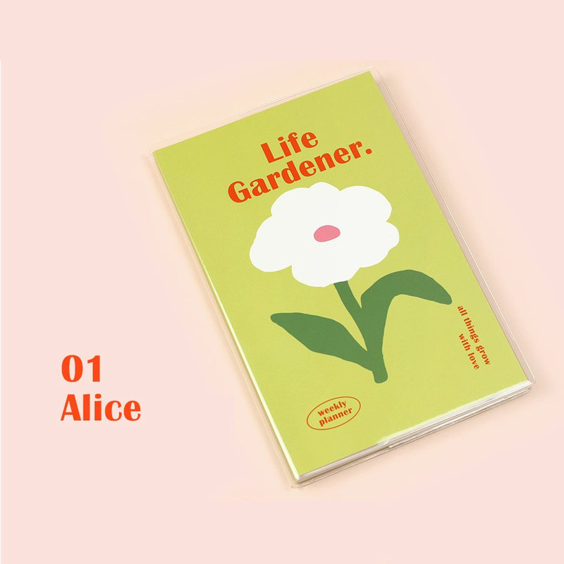 Alice - 2024 Life Gardener Dated Weekly Planner Agenda