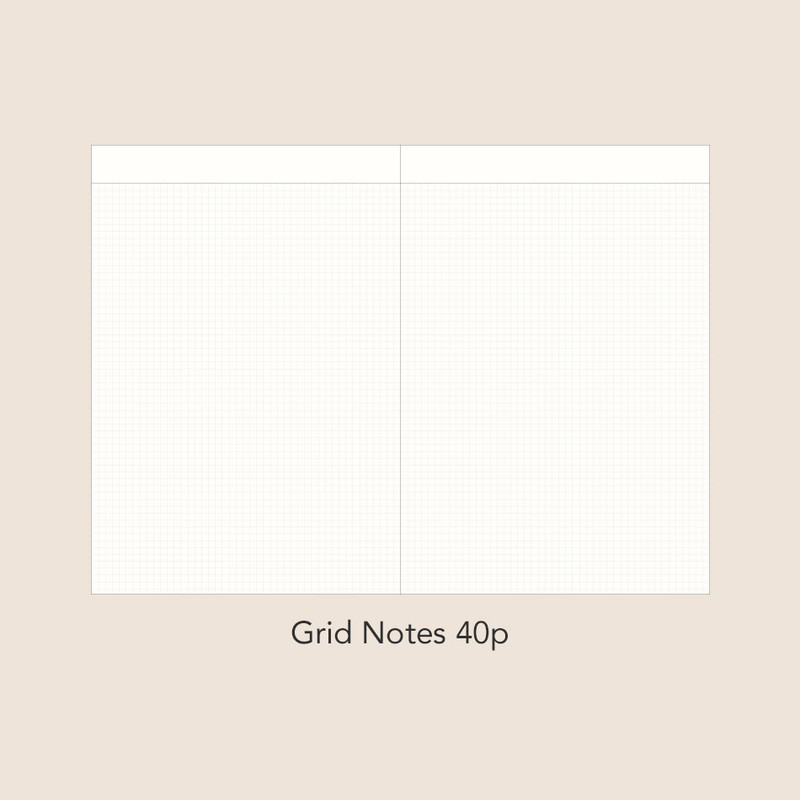 Grid notes - 2024 Edit Large Dated Weekly Planner Agenda