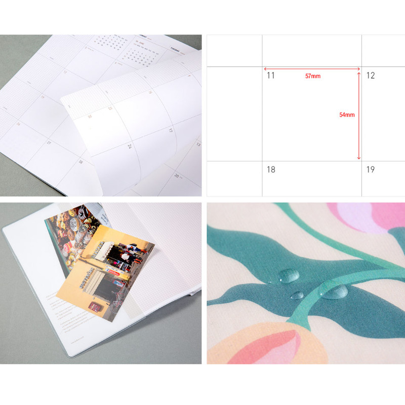 detail of Ardium 2024 Big Dated Monthly Planner Scheduler