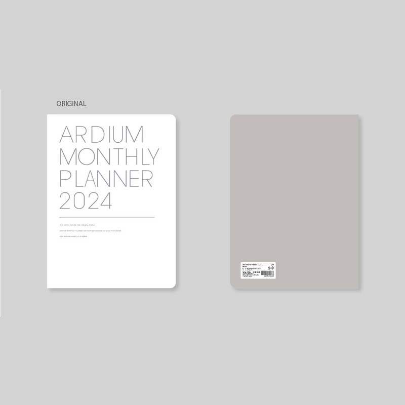 original - Ardium 2024 Large Dated Monthly Planner Scheduler