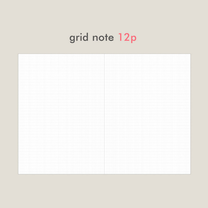Grid note - O-check 2024 Make A Day A5 Dated Weekly Diary Planner Grid note - O-check 2024 Make A Day A5 Dated Weekly Diary Planner