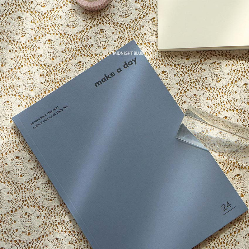 midnight blue - O-check 2024 Make A Day A5 Dated Weekly Diary Planner midnight blue - O-check 2024 Make A Day A5 Dated Weekly Diary Planner