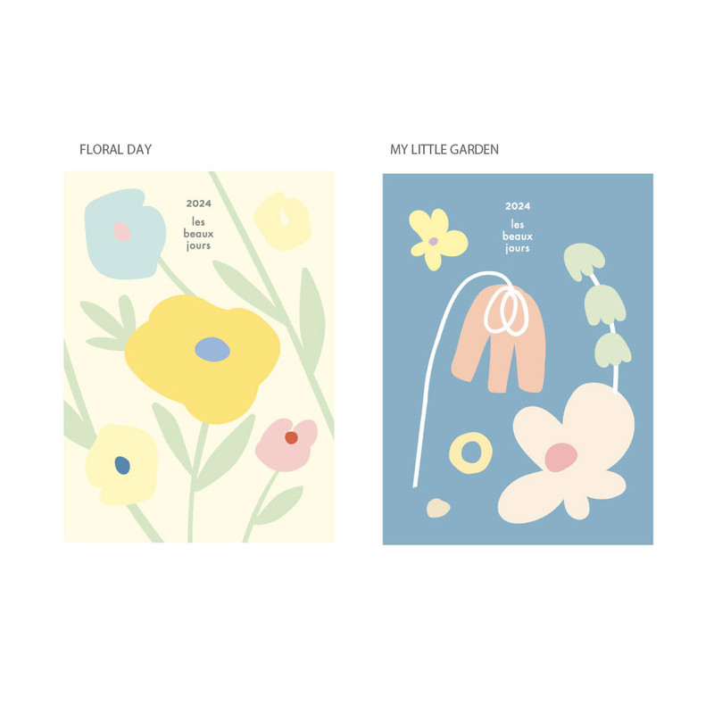 Option - O-check 2024 Les Beaux Jours Pocket Dated Weekly Diary Planner