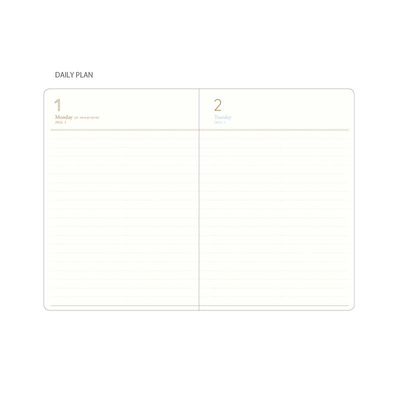 Daily plan - 2024 Making Memory B6 Small Dated Daily Diary Agenda Daily plan - 2024 Making Memory B6 Small Dated Daily Diary Agenda