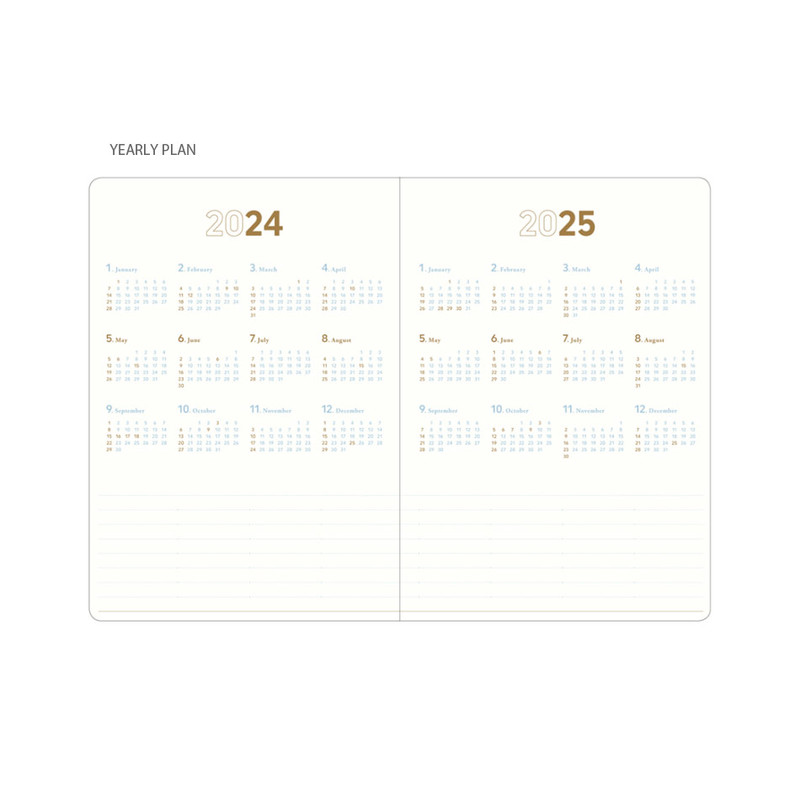 Yearly plan - 2024 Making Memory B6 Small Dated Daily Diary Agenda Yearly plan - 2024 Making Memory B6 Small Dated Daily Diary Agenda