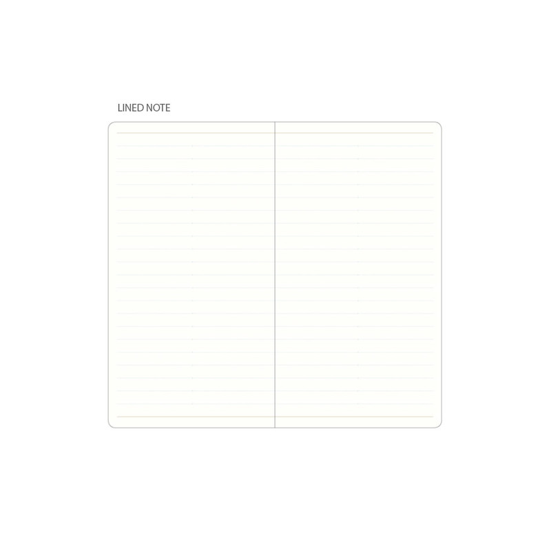 Lined note - 2024 Making Memory Handy Dated Weekly Planner Agenda