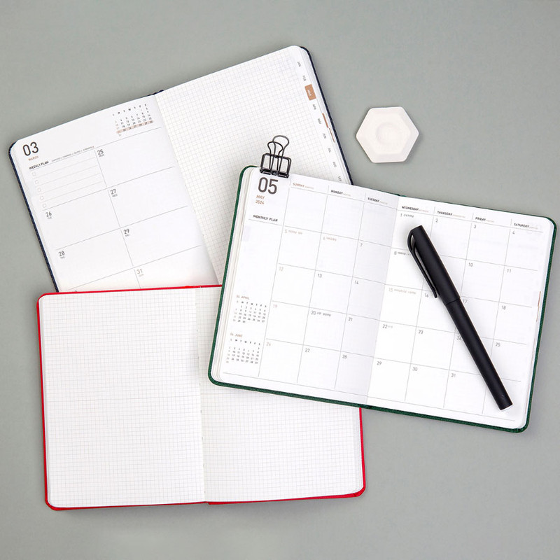 Wrighting 0 2024 Simple Small Dated Weekly Planner Agenda