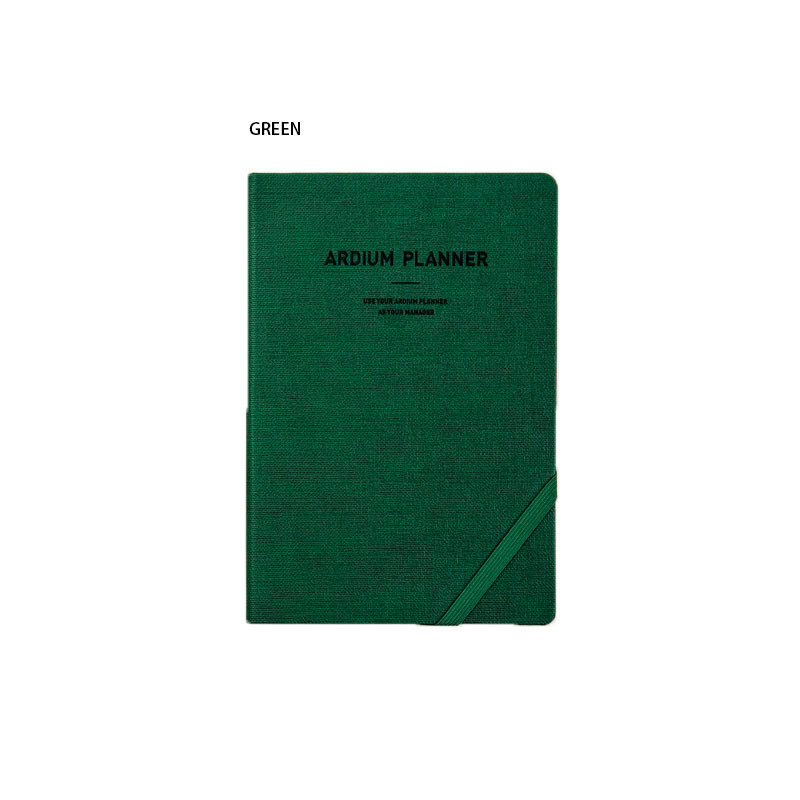 Green - 2024 Simple Large Dated Monthly Planner Agenda Green - 2024 Simple Large Dated Monthly Planner Agenda