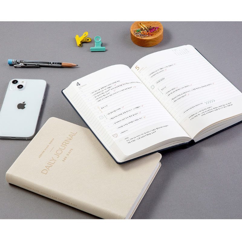 2024 365 Days Medium Dated Daily Diary Agenda