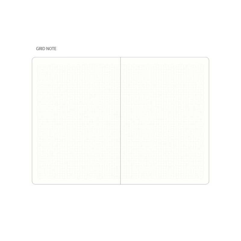 Grid note - 2024 Notable Memory Slim B6 Dated Monthly Planner Agenda