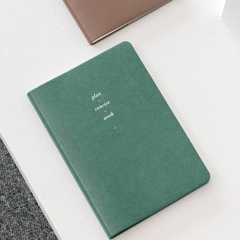 Clover green - 2023 Notable memory slim B6 dated weekly planner