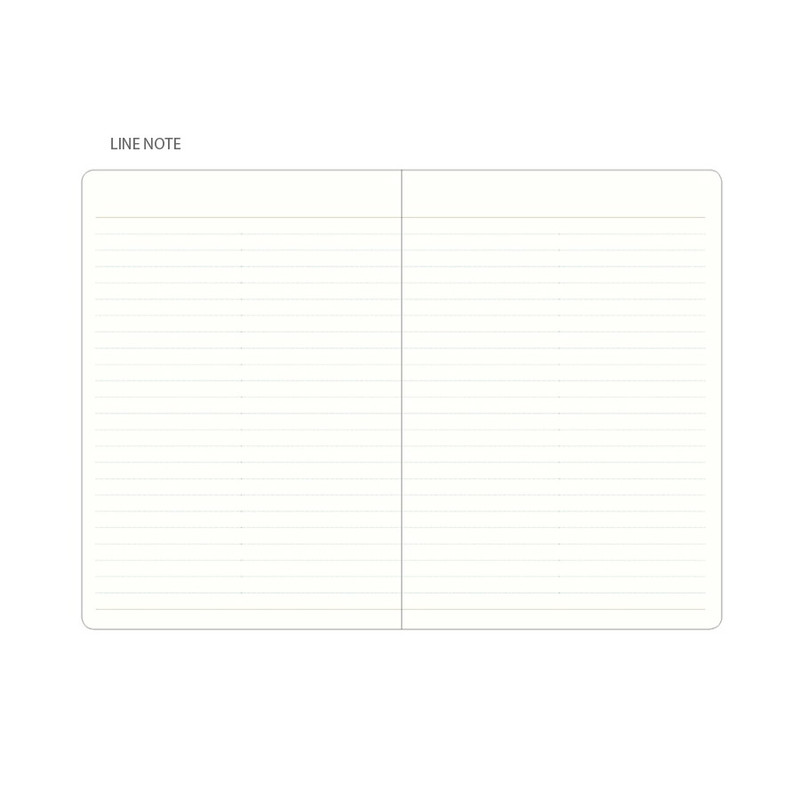 Lined note - 2023 Notable memory slim B6 dated weekly planner