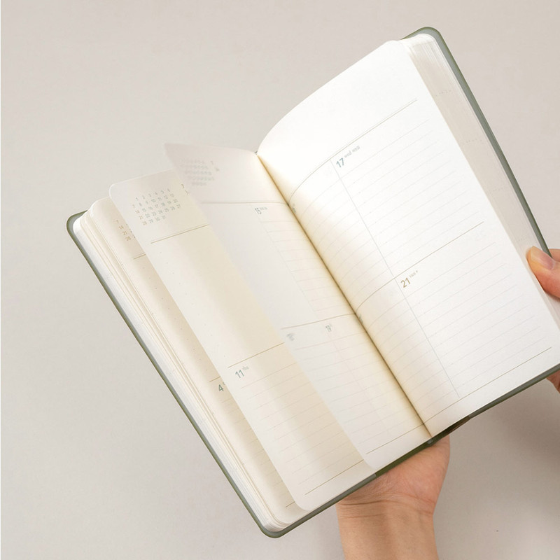 2024 Notable Memory Slim B6 Dated Weekly Planner Agenda