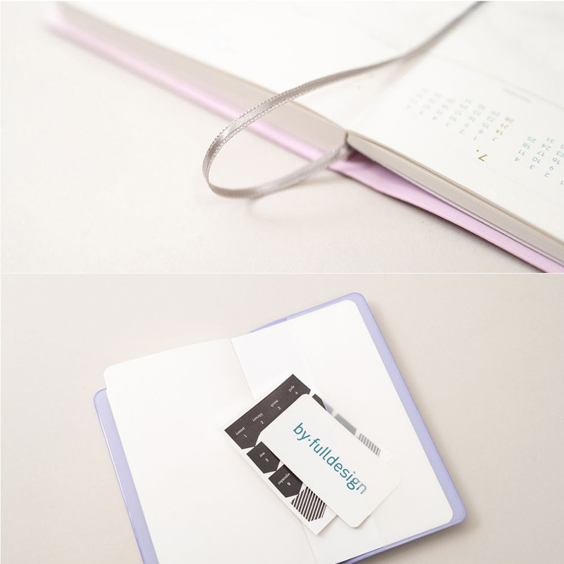 Detail of 2024 Notable Memory Long Dated Daily Planner Agenda