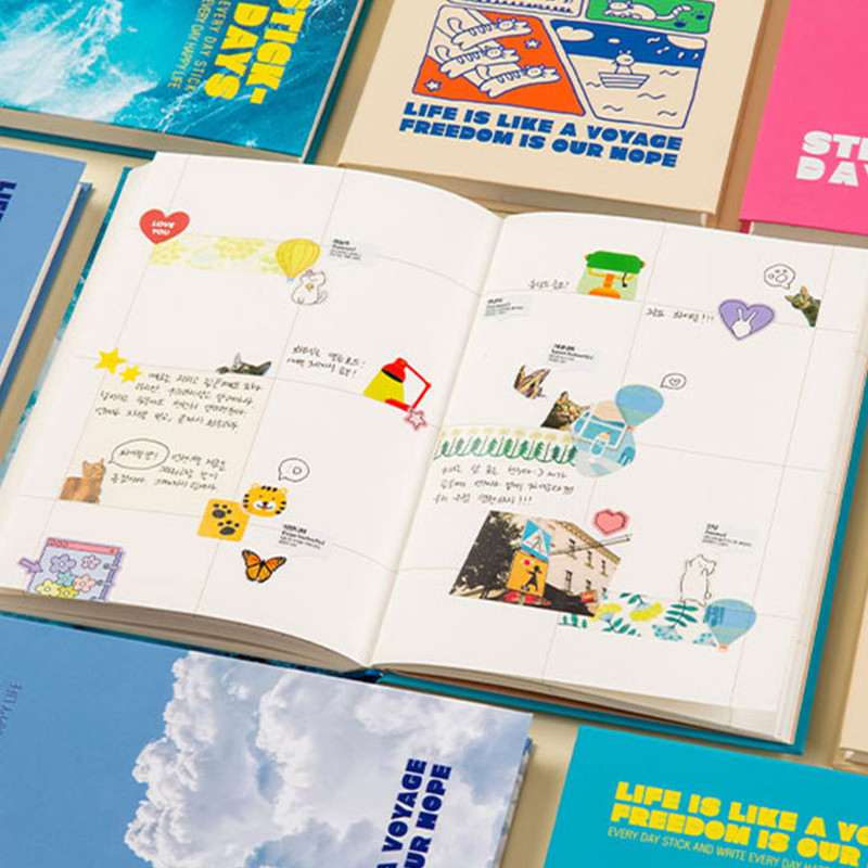 Free note - 2024 Stick Days B6 Dateless Weekly Planner Agenda