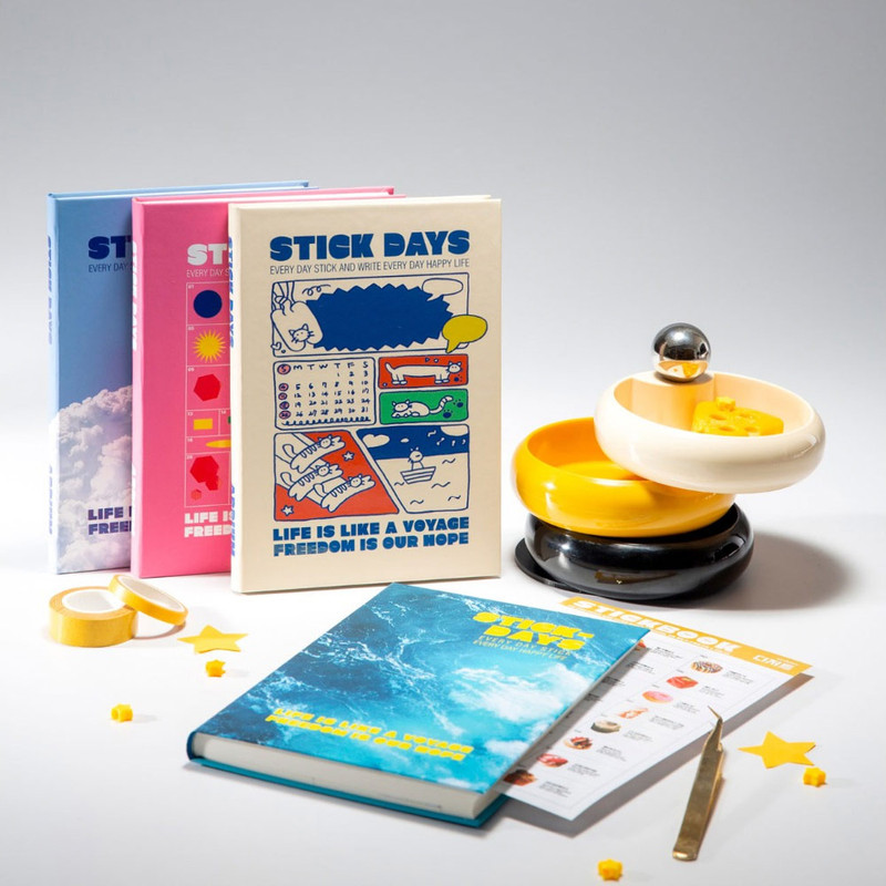 2024 Stick Days B6 Dateless Weekly Planner Agenda