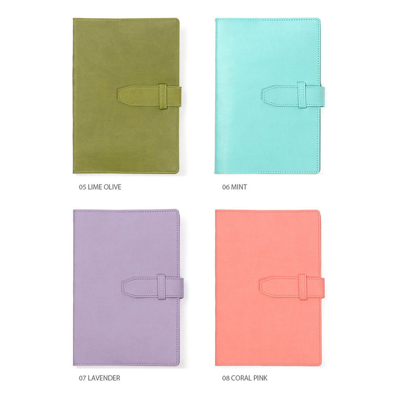 Lime olive, Mint, Lavender, Coral pink