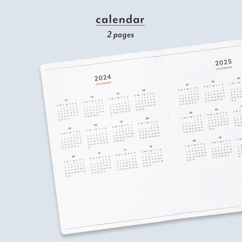 Calendar - 2024 Journal Journey A5 Dated Weekly Planner Diary