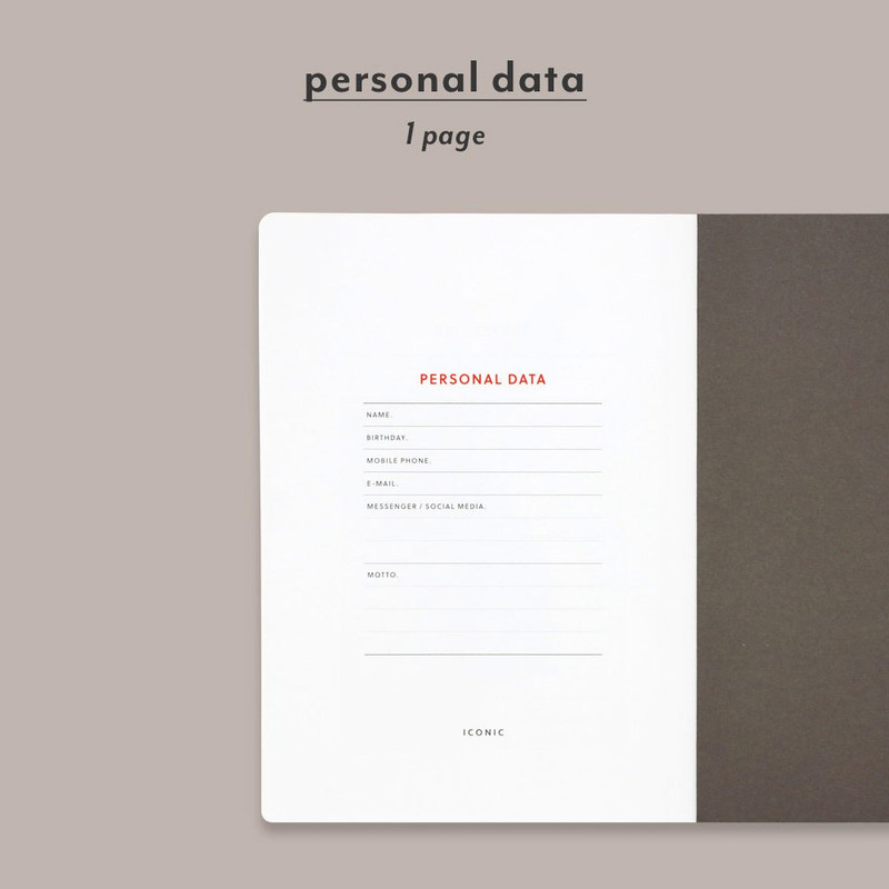 Personal data - 2024 Journal Journey B6 Dated Weekly Diary Planner Personal data - 2024 Journal Journey B6 Dated Weekly Diary Planner