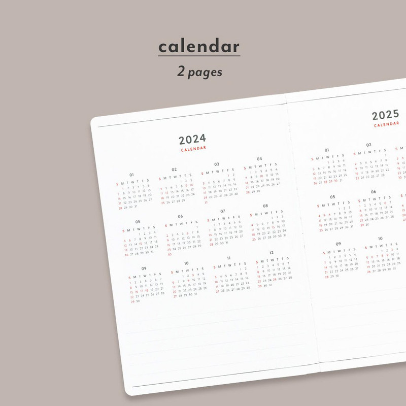 Calendar - 2024 Journal Journey B6 Dated Weekly Diary Planner Calendar - 2024 Journal Journey B6 Dated Weekly Diary Planner