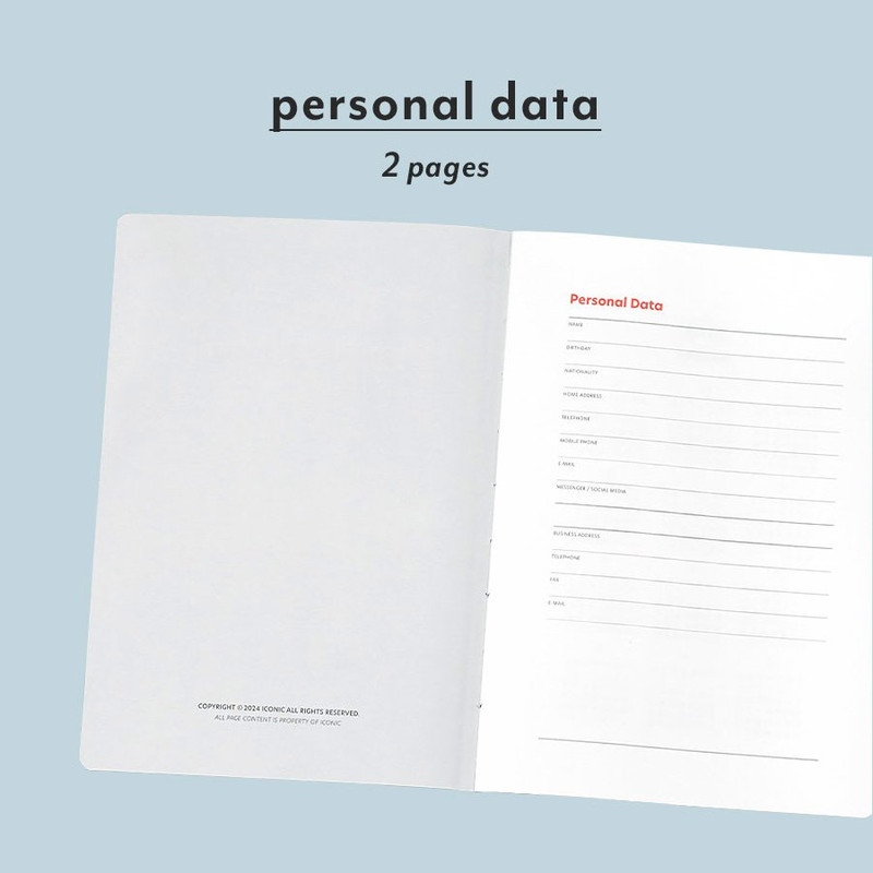 Personal data - 2024 Brilliant Dated Daily Diary Planner Personal data - 2024 Brilliant Dated Daily Diary Planner