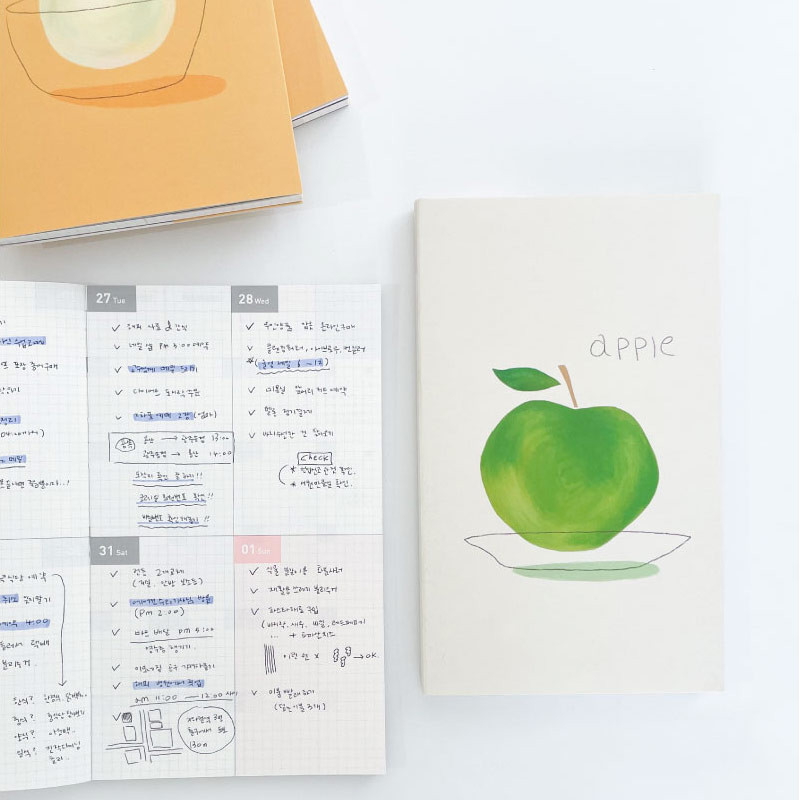 Weekly plan - Jam studio 2024 Table Long Dated Weekly Diary Planner