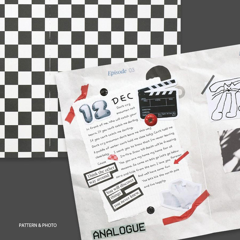 Pattern and Photo - 2024 Moodscape Dated Weekly Diary Planner