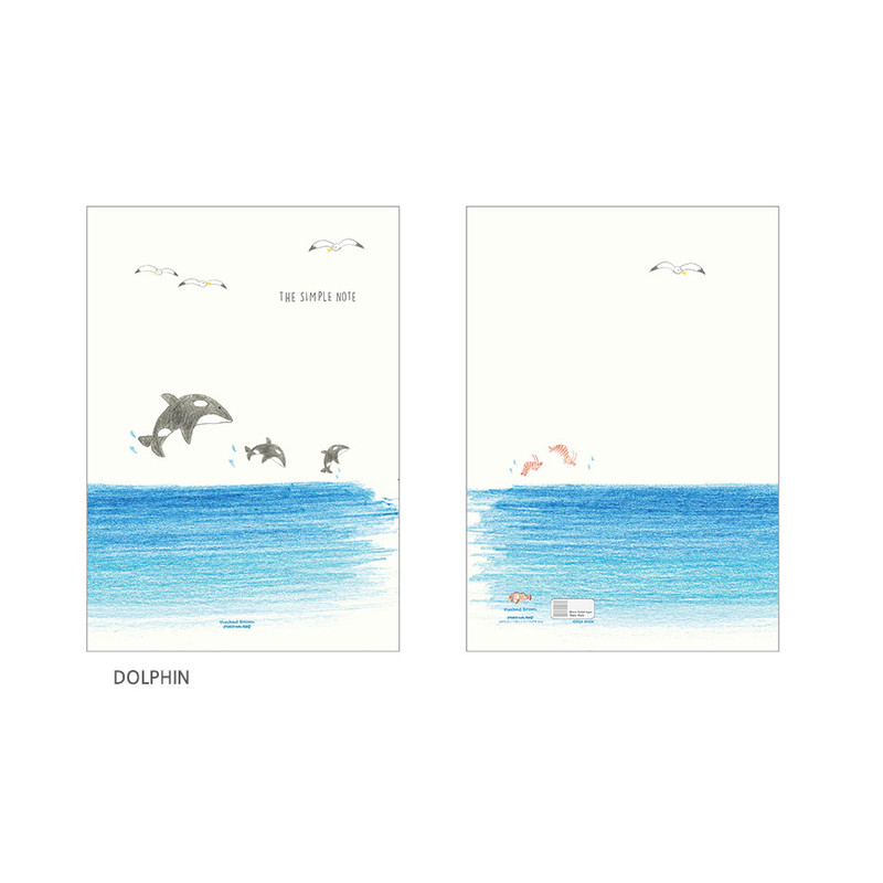 Dolphin - Hushed Brown The Simple A5 Lined Notebook (Draw) Dolphin - Hushed Brown The Simple A5 Lined Notebook (Draw)