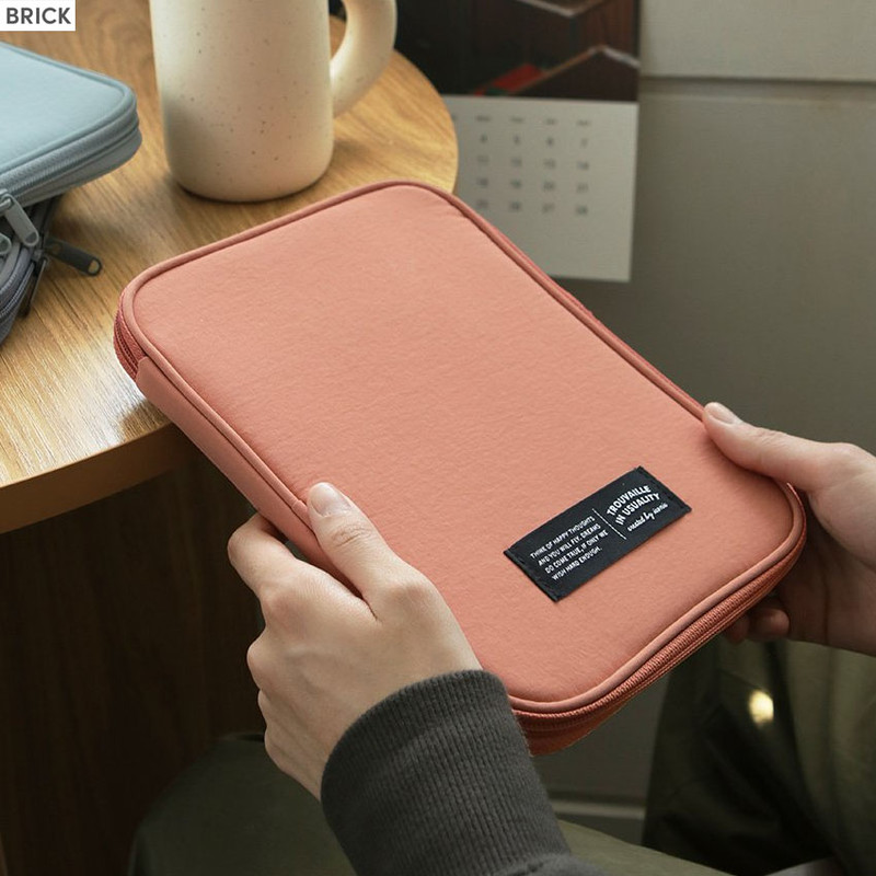 Brick - Opening Gadget and Cable Organizer Zipper Pouch Brick - Opening Gadget and Cable Organizer Zipper Pouch