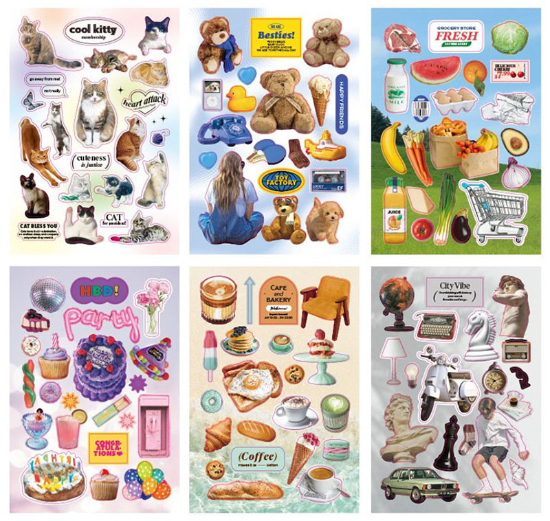 Detail of Just Object Removable Sticker Pack Detail of Just Object Removable Sticker Pack