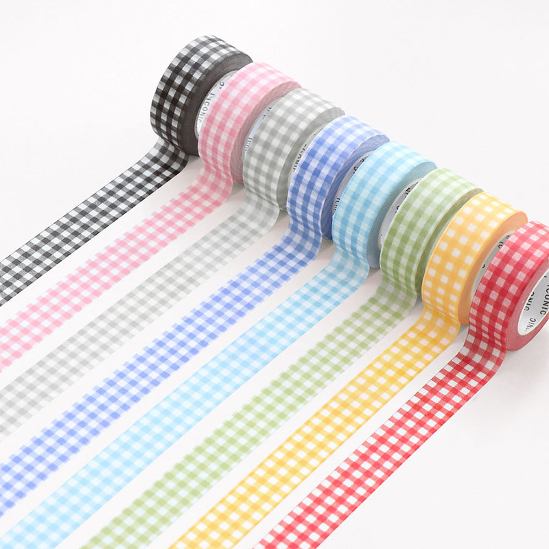 Pattern Gingham Paper Masking Tape