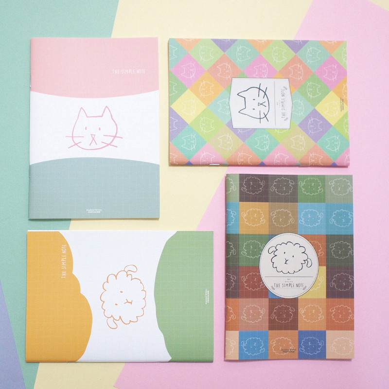 The Simple Time Frame A5 Lined Notebook (Face)