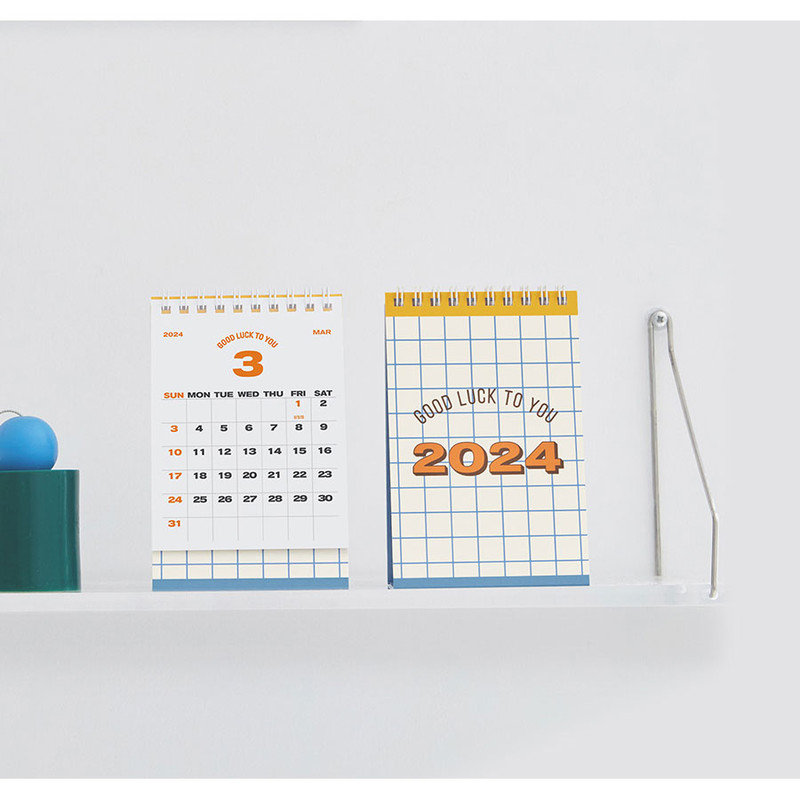 Grid - 2024 Daily Habit Mini Monthly Standing Flip Desk Calendar Grid - 2024 Daily Habit Mini Monthly Standing Flip Desk Calendar