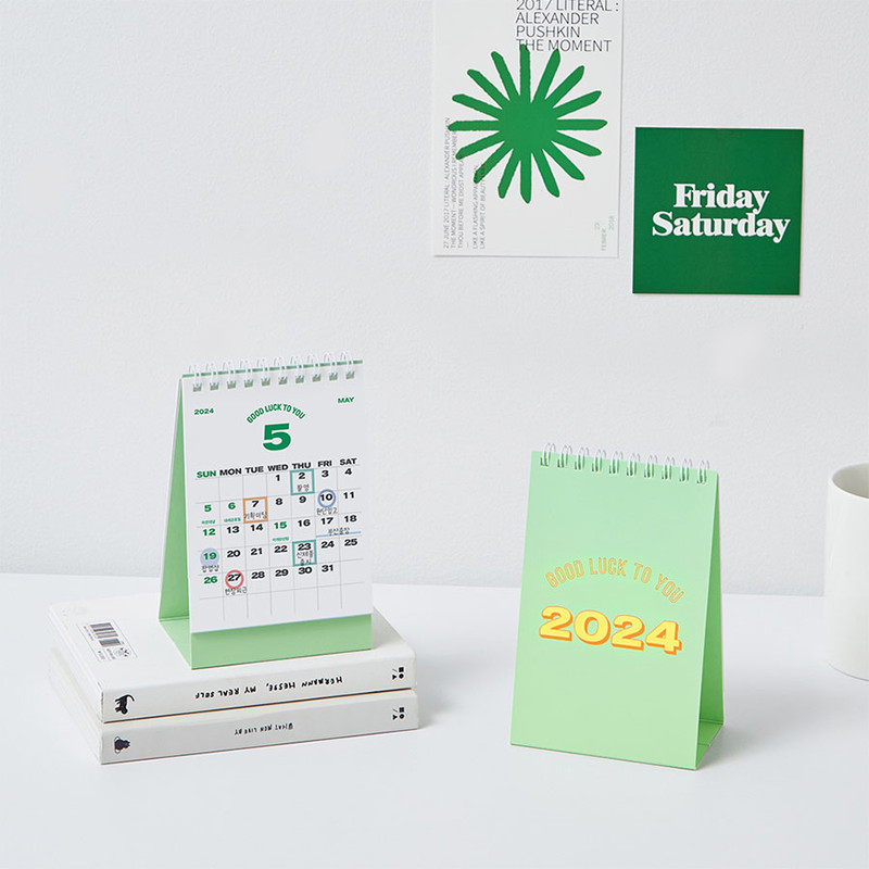 Mint - 2024 Daily Habit Mini Monthly Standing Flip Desk Calendar Mint - 2024 Daily Habit Mini Monthly Standing Flip Desk Calendar