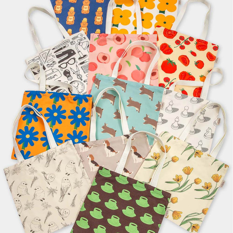 Ardium Pattern Premium Canvas Tote Bag