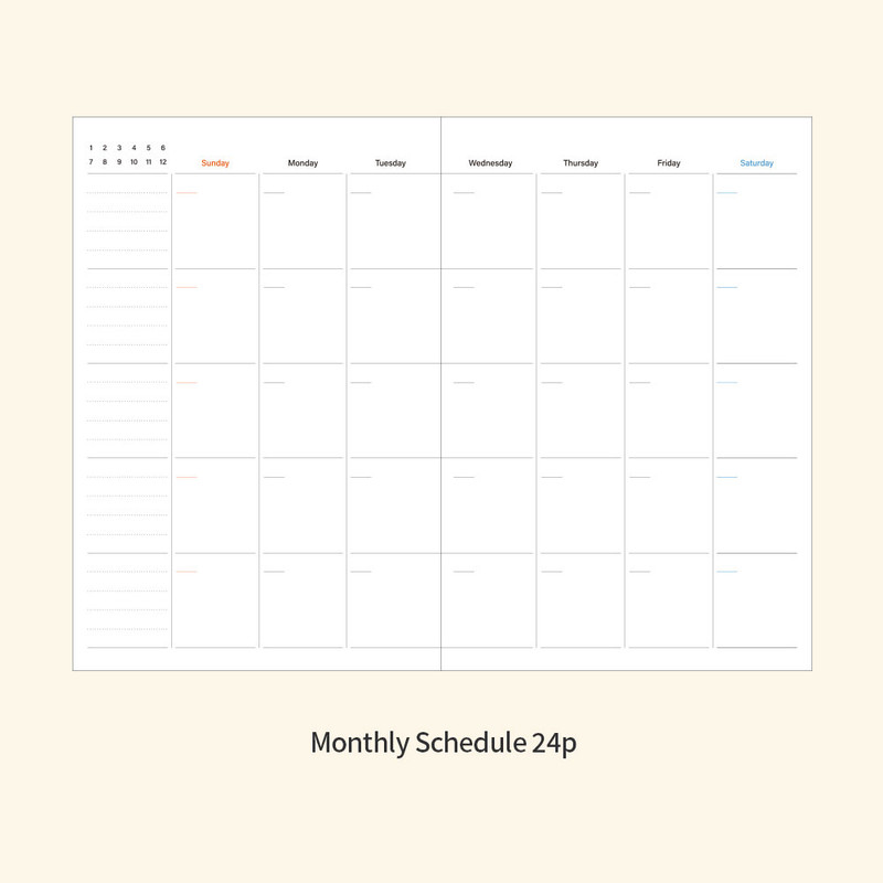 Monthly schedule - Collected 12 Month Undated Monthly Diary Planner Monthly schedule - Collected 12 Month Undated Monthly Diary Planner