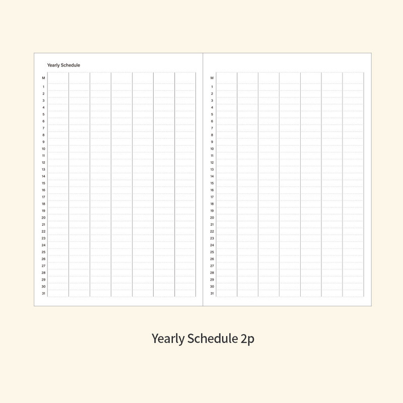Yearly schedule - Collected 12 Month Undated Monthly Diary Planner Yearly schedule - Collected 12 Month Undated Monthly Diary Planner