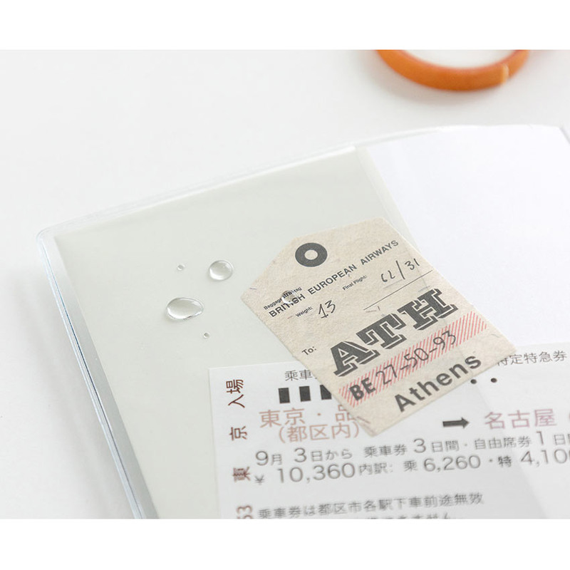 Clear PVC cover - Collected 6 Month B6 Dateless Weekly Diary Planner Clear PVC cover - Collected 6 Month B6 Dateless Weekly Diary Planner