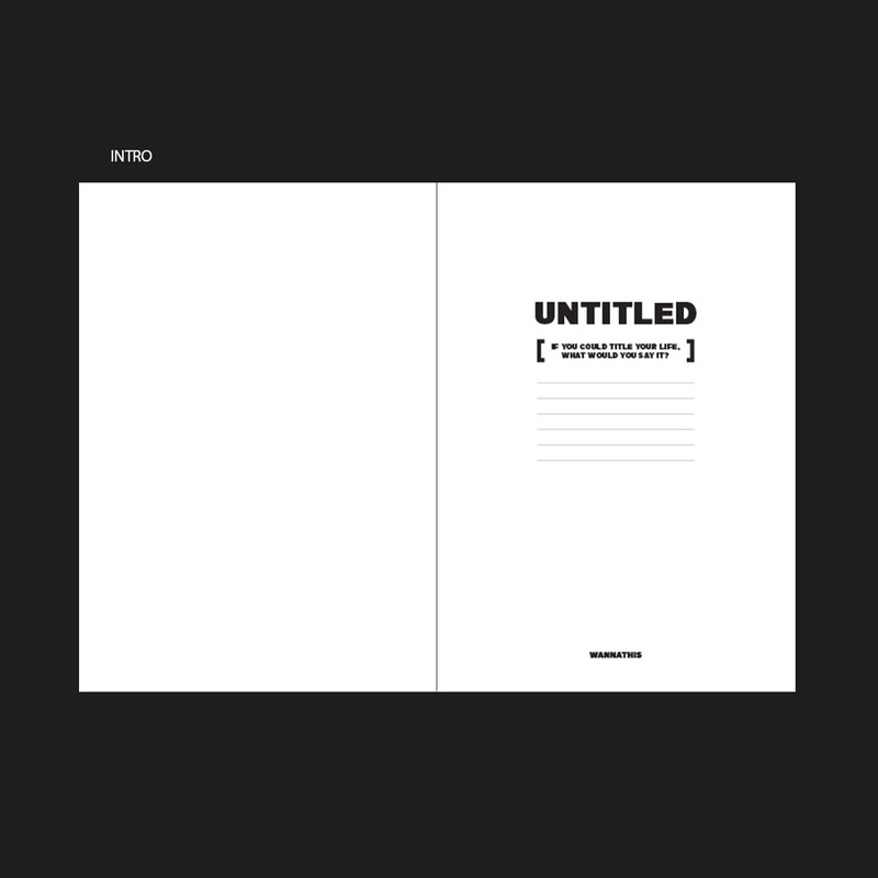 Intro - Untitled B6 Dateless Monthly Diary Note Intro - Untitled B6 Dateless Monthly Diary Note