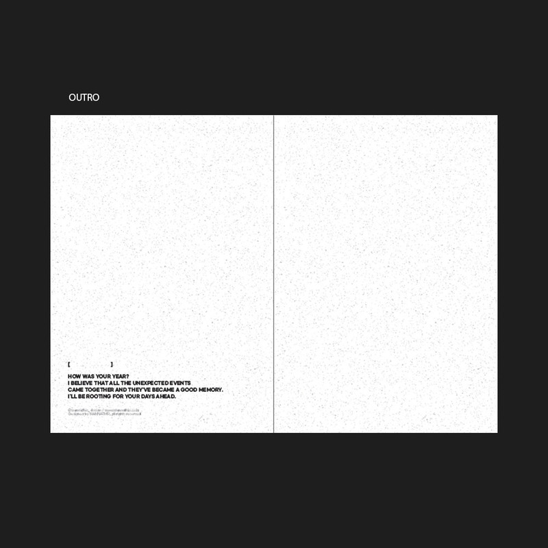 Outro - Untitled B6 Dateless Monthly Diary Note Outro - Untitled B6 Dateless Monthly Diary Note