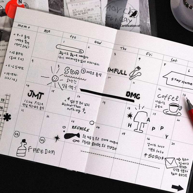 Monthly plan - Untitled B6 Dateless Monthly Diary Note Monthly plan - Untitled B6 Dateless Monthly Diary Note