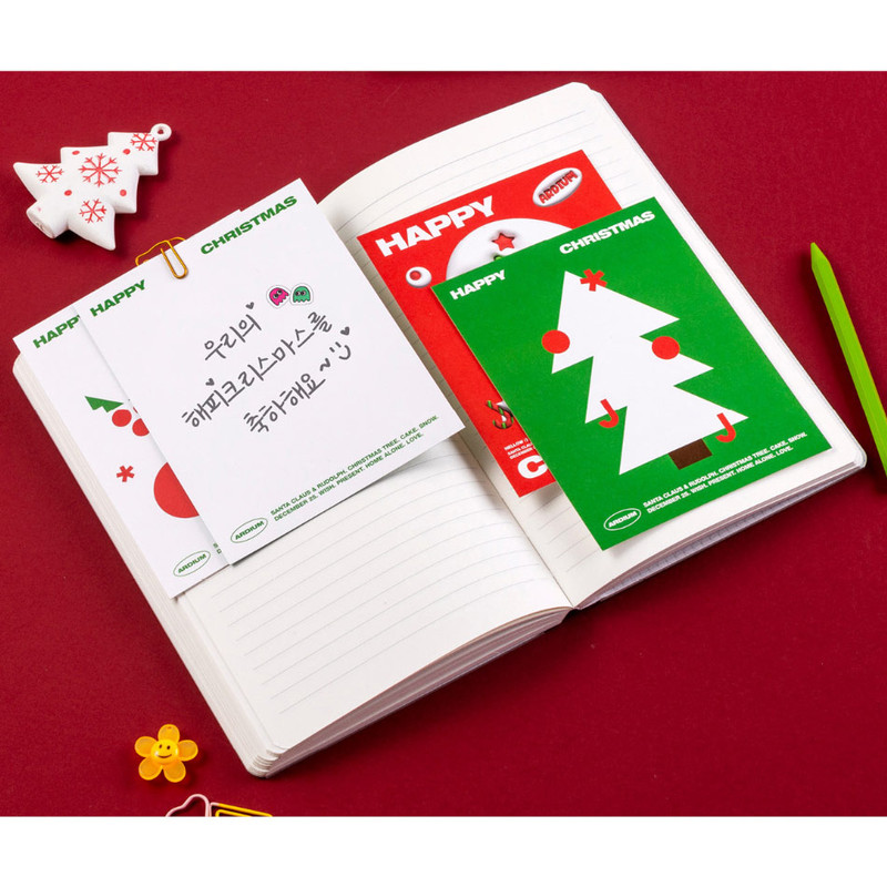 Ardium Happy Christmas Greeting Card with Envelope Ardium Happy Christmas Greeting Card with Envelope