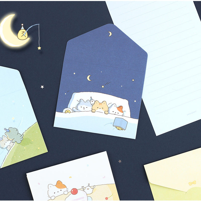 Dash And Dot Ccoso Friends Folded Greeting Cards