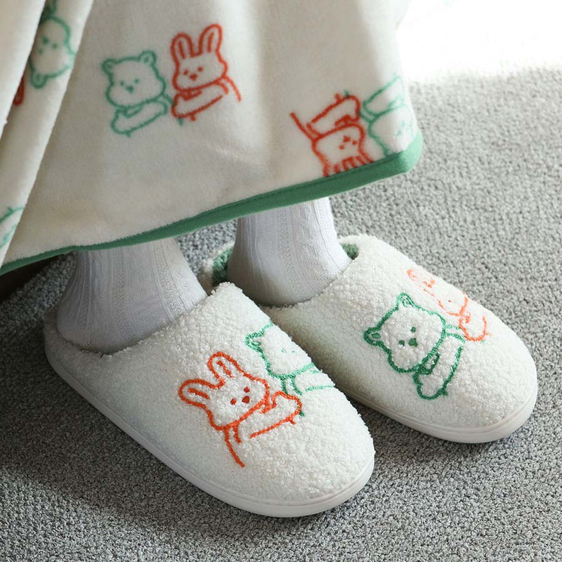 My buddy - My Buddy Fluffy Fuzzy Slippers For Women My buddy - My Buddy Fluffy Fuzzy Slippers For Women