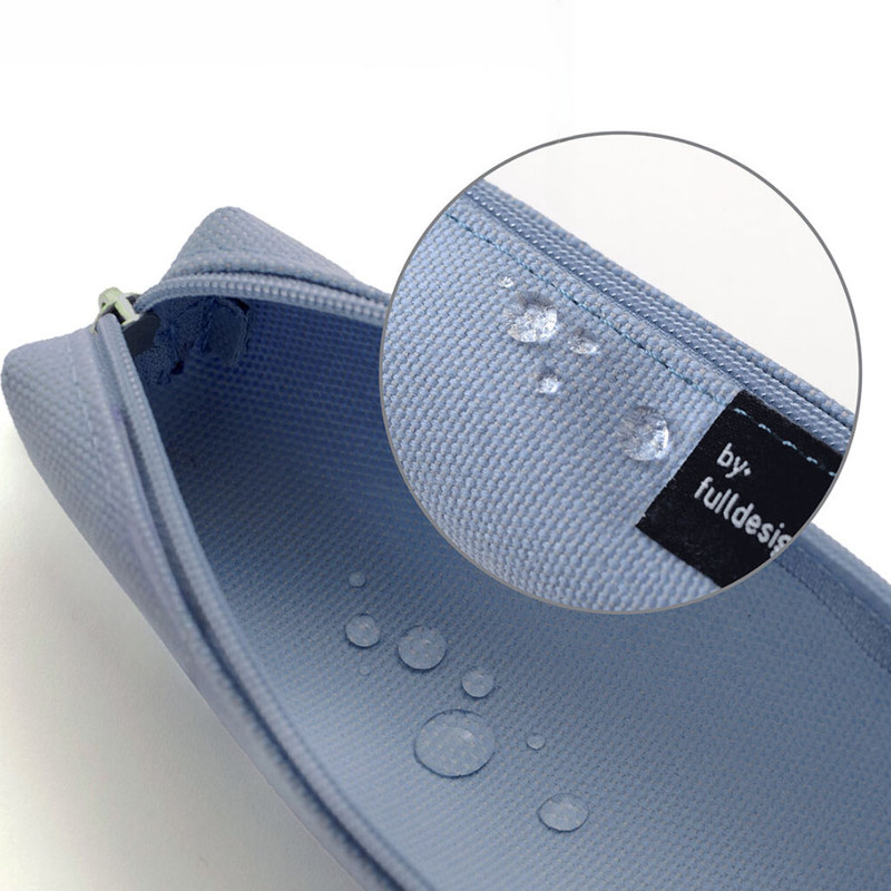 Water-Resistant - Byfulldesign Single Zipper Pencil Case